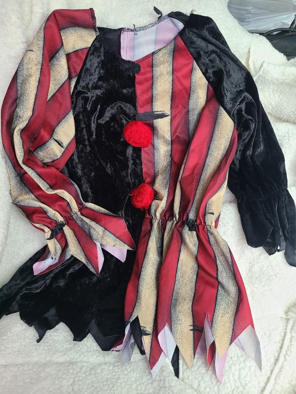 Kids Clown Halloween Top